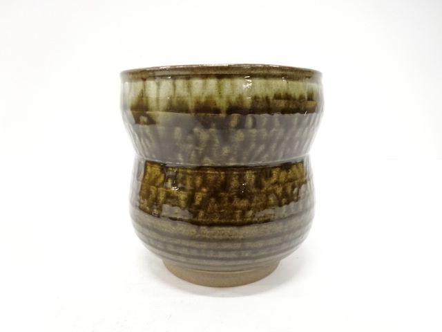  唐津焼　丸田敏政造　水指